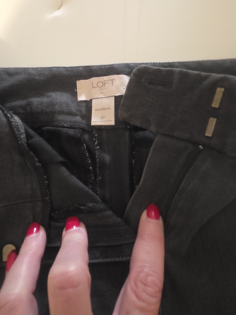 LOFT Black Modern Dress Pants
